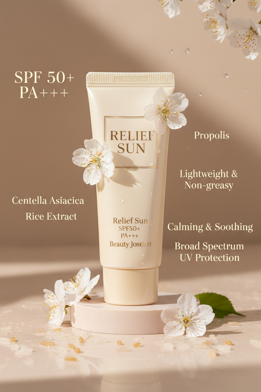 Beauty of Joseon Relief Sun SPF50+ PA++++ Rice + Probiotics
